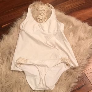 Lucky Brand Tankini Bathing Suit